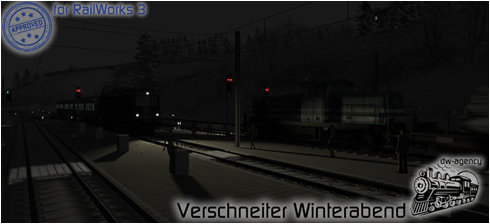 Verschneiter Winterabend - Preview Picture
