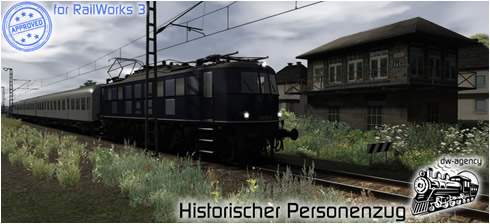 Historischer Personenzug - Preview Picture