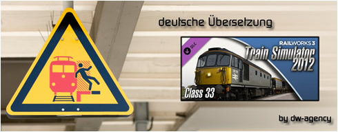 Class 33 Add-On - deutsche Übersetzung