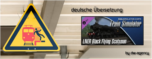 LNER Black Flying Scotsman Add-On - deutsche Übersetzung