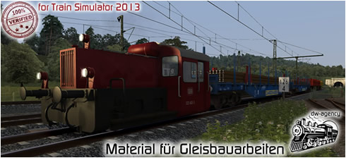 Material für Gleisbauarbeiten - Vorschaubild