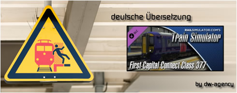 First Capital Connect Class 377 - deutsche Übersetzung
