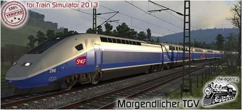 Morgendlicher TGV - Vorschaubild
