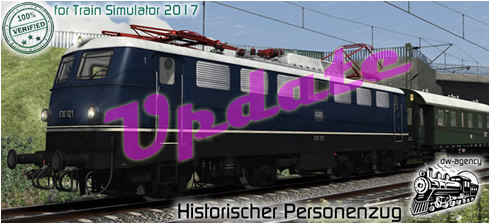 Historischer Personenzug - Vorschaubild