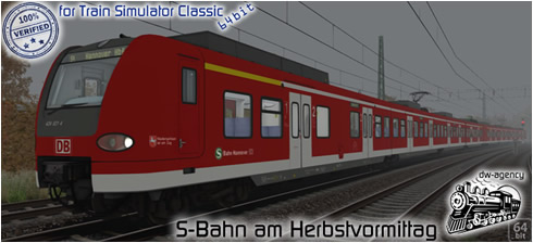S-Bahn am Herbstvormittag - Vorschaubild